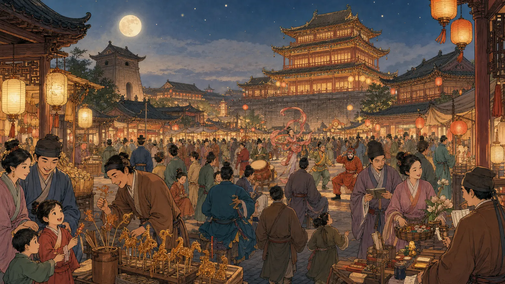 宋元时期的都市和文化剧情背景