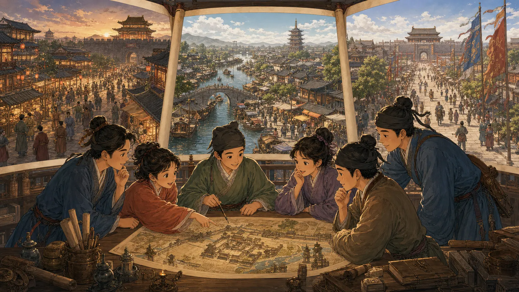 岚川剧情场景