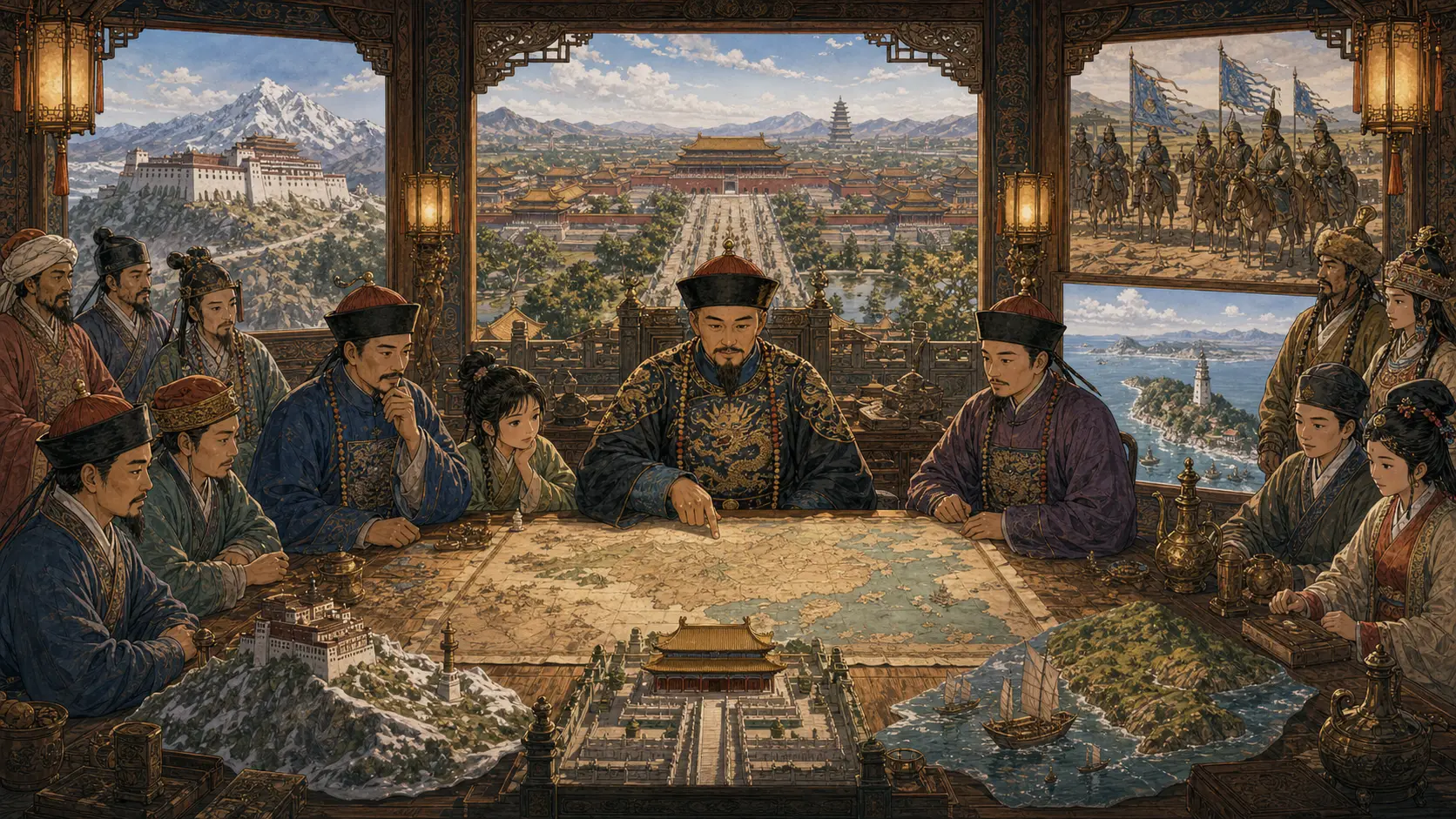 统一多民族国家的巩固和发展剧情背景