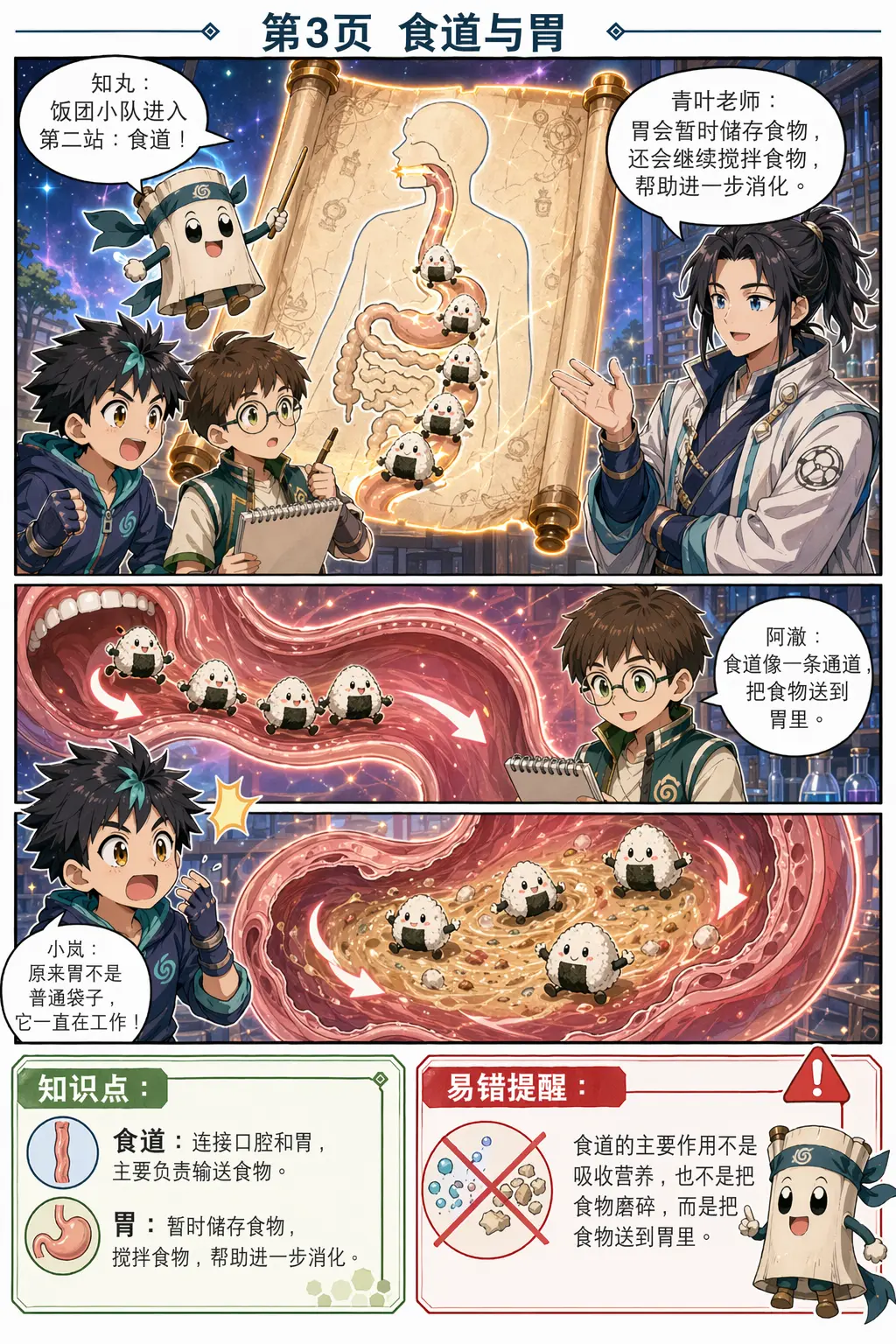 第 3 页：食道与胃