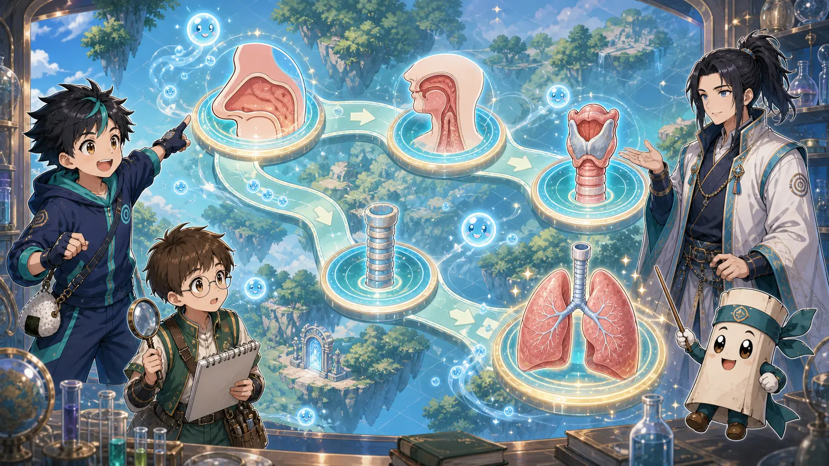 空气通道排序关卡图